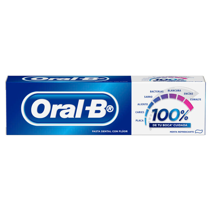 CREMA DENTAL ORAL B 100% 66  ML.