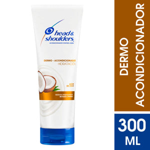 ACONDICIONADOR HEAD & SHOULDERS DERMO-HIDRATACIÓN ACEITE DE COCO 300  ML.