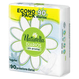 PANTIPROTECTORES NATURELLA DIARIOS SIN AROMA 90  PZA.