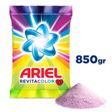 DETERGENTE EN POLVO ARIEL REVITACOLOR 850  GR.