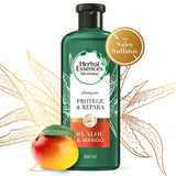 SHAMPOO HERBAL ESSENCES ALOE & MANGO 400  ML.