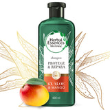 SHAMPOO HERBAL ESSENCES ALOE & MANGO 400  ML.