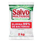 DETERGENTE EN POLVO SALVO LIMON BICARBONATO 2  KG.