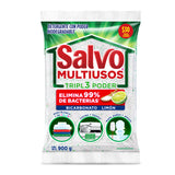 DETERGENTE EN POLVO SALVO MULTIUSOS 900  GR.