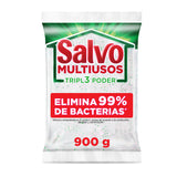 DETERGENTE EN POLVO SALVO MULTIUSOS 900  GR.