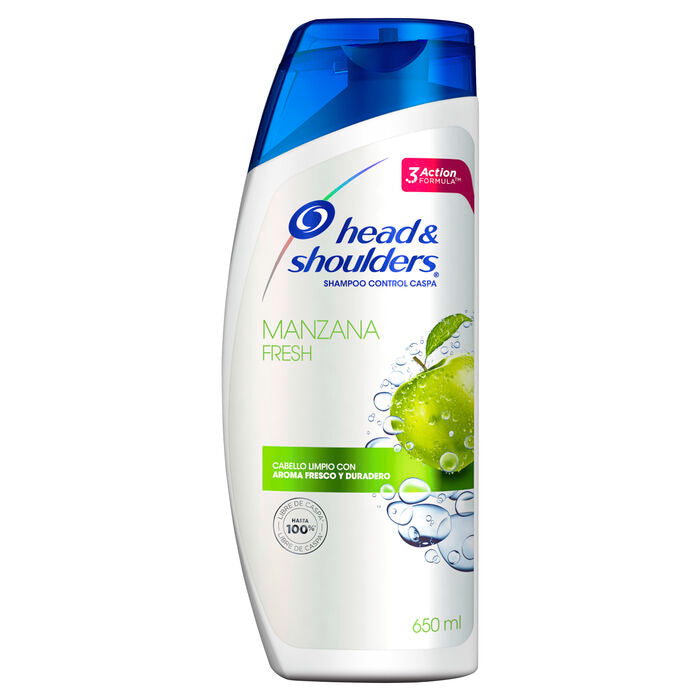 SHAMPOO HEAD & SHOULDERS MANZANA FRESH 650  ML.