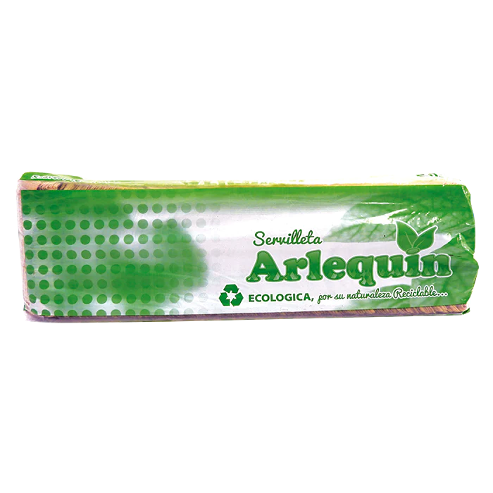 SERVILLETA ECOLOGICA ARLEQUIN 500  PZA.