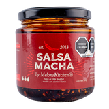 SALSA MACHA DE CHILE DE ARBOL Y MORITA MELONS KITCHEN FRASCO 160  GR.