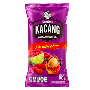 CACAHUATE KACANG  FLAMIN HOT 110  GR.