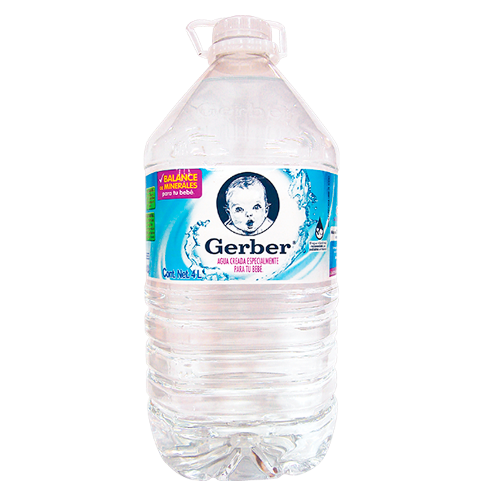 AGUA PURIFICADA GERBER 4  LT.