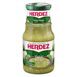 SALSA CASERA VERDE HERDEZ BOTELLA 453  GR.