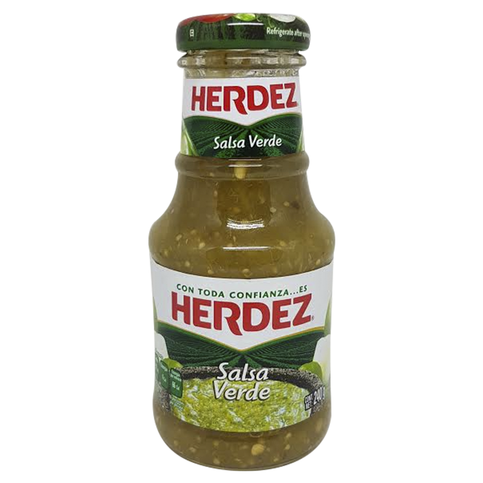 SALSA  VERDE HERDEZ BOTELLA 240  GR.