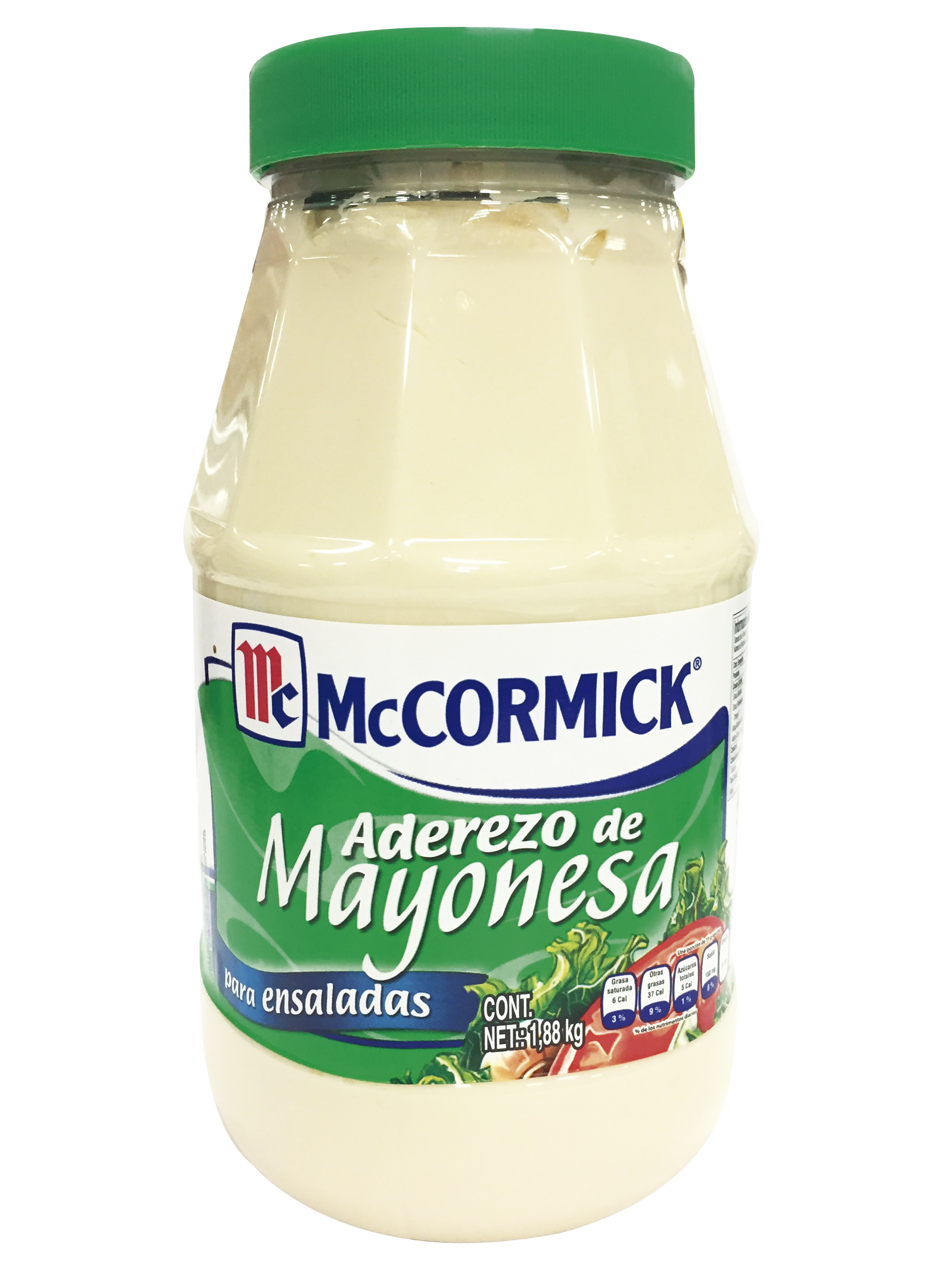 MAYONESA PARA ENSALADA MCCORMICK FRASCO 1.880  KG.