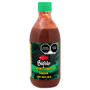 SALSA BUFALO CLASICA BOTELLA 380  GR.