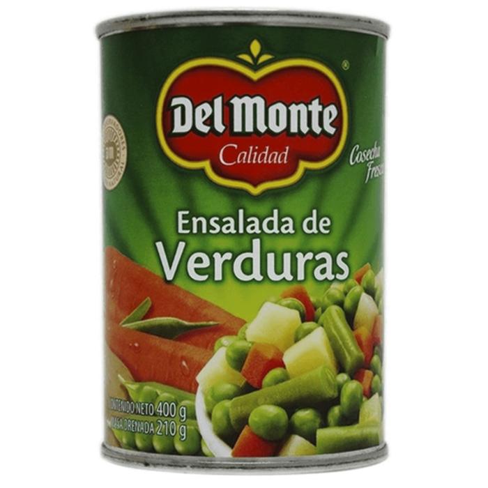 ENSALADA DE VERDURAS DEL MONTE LATA 400  GR.