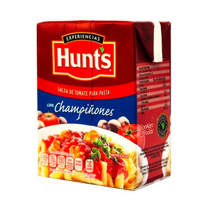 SALSA DE TOMATE CON CHAMPIÑONES HUNT´S TETRA 500  GR.