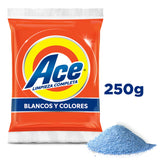 DETERGENTE POLVO ACE REGULAR. 250  GR.