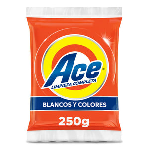 DETERGENTE POLVO ACE REGULAR. 250  GR.