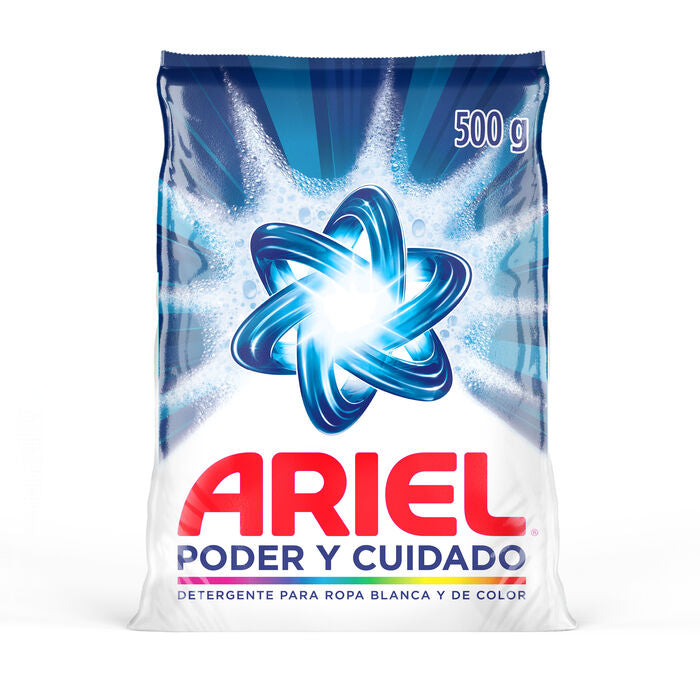 DETERGENTE EN POLVO ARIEL REGULAR 500  GR.