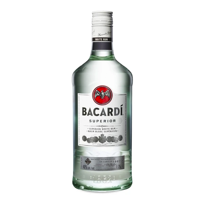 RON BACARDI BLANCO 1750  ML.