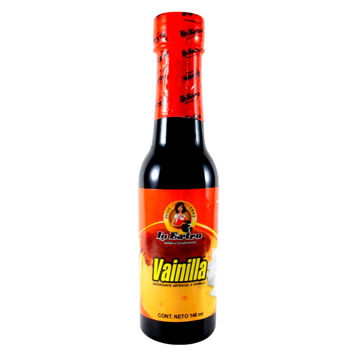 VAINILLA LA EXTRA BOTELLA 140  ML.