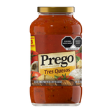 SALSA DE 3 QUESOS PREGO FRASCO 680  GR.