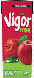 VIGOR MINIBRICK NECTAR MANZANA 200  ML.