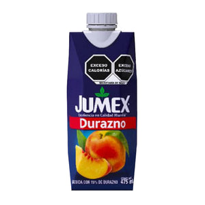 JUMEX TETRABRICK DURAZNO 475  ML.