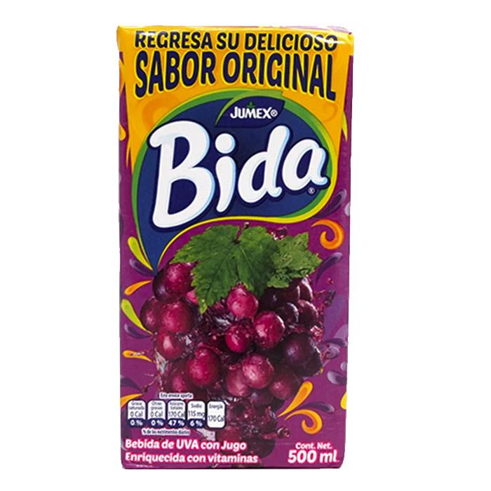 JUMEX BIDA SABOR UVA 500  ML.