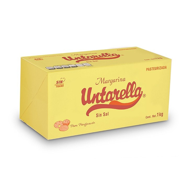 MARGARINA UNTARELLA SIN SAL 1  KG.