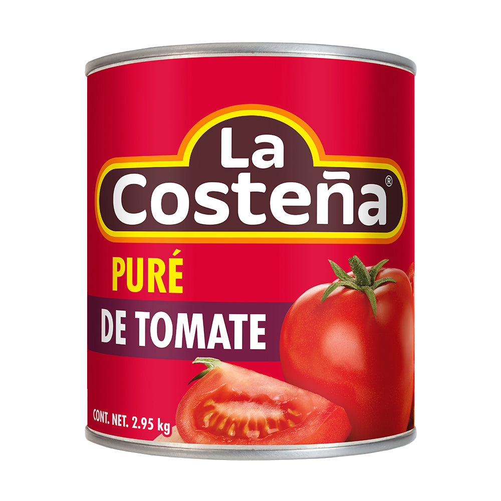 PURE DE TOMATE NATURAL LA COSTEÑA LATA 2.950  KG.