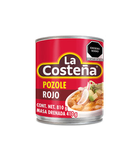 POZOLE ROJO LA COSTEÑA LATA 810  GR.