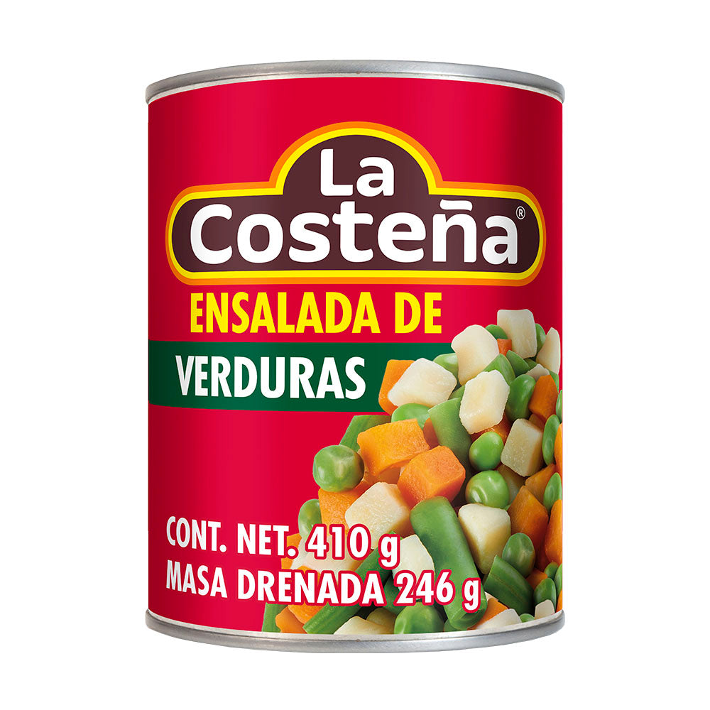 ENSALADA DE VERDURAS LA COSTEÑA LATA 410  GR.