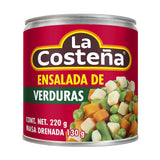 ENSALADA DE VERDURAS LA COSTEÑA LATA 220  GR.