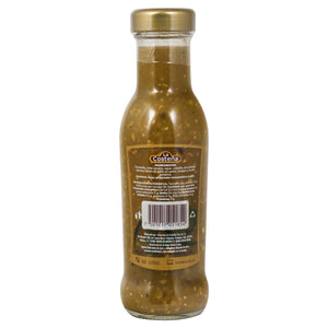 SALSA DE CHILE SERRANO GOURMET LA COSTEÑA BOTELLA 260  GR.