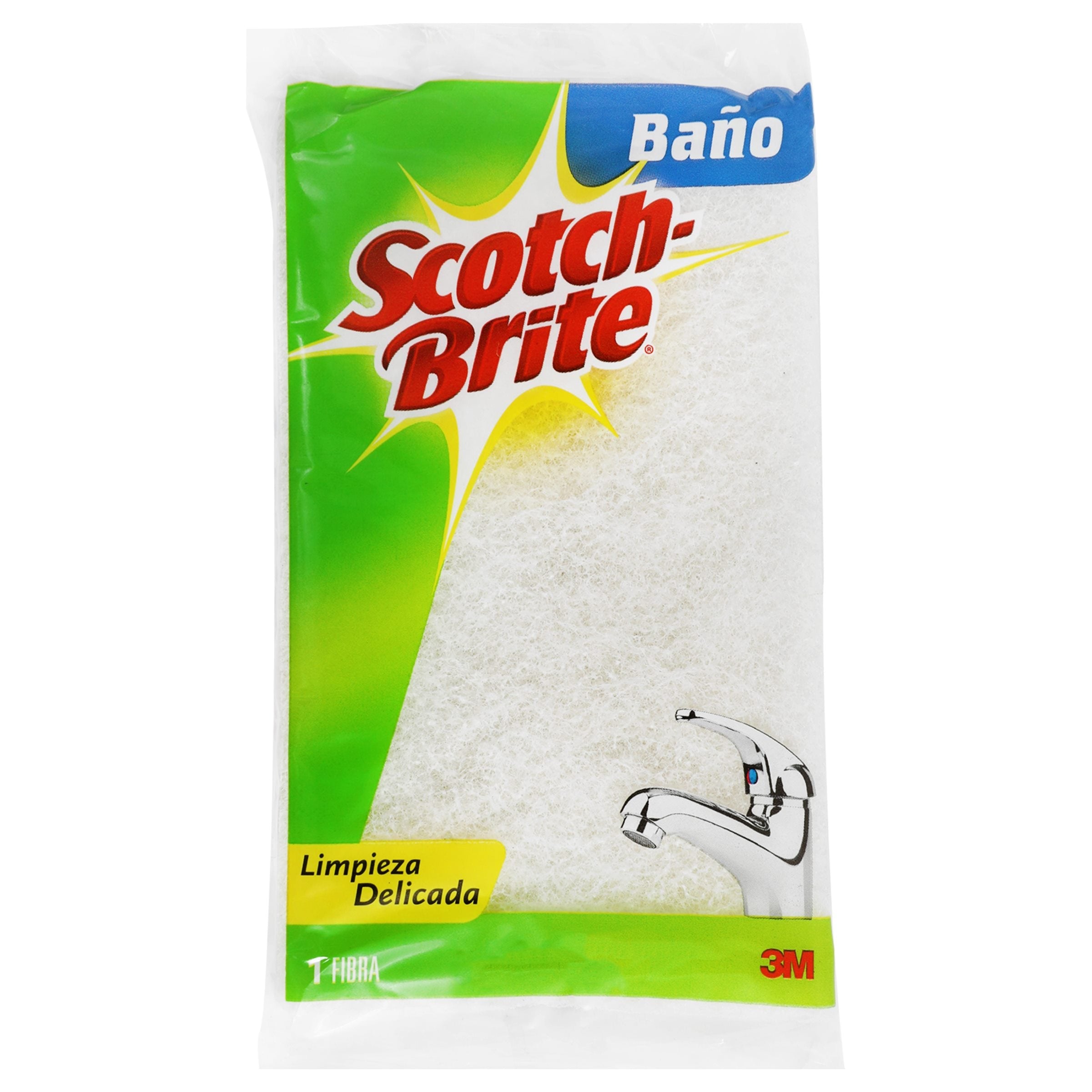 FIBRA PARA BAÑO SCOTCH-BRITE 1  PZA.