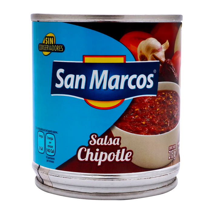 SALSA CHIPOTLE SAN MARCOS LATA 215  GR.