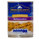 CHAMPIÑONES  REBANADO MONTEBLANCO LATA 380  GR.