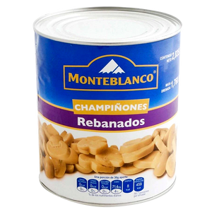 CHAMPIÑON REBANADO MONTEBLANCO LATA 2.840  KG.