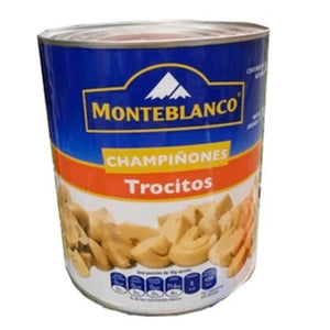 CHAMPINON EN TROCITOS MONTEBLANCO 2.835  KG.