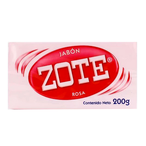 JABON DE LAVANDERIA ZOTE ROSA 200  GR.