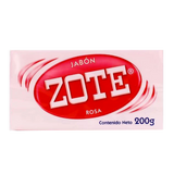 JABON DE LAVANDERIA ZOTE ROSA 200  GR.