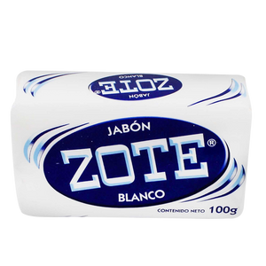 JABON DE LAVANDERIA ZOTE BLANCO 100  GR.