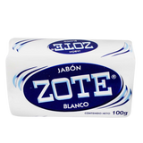 JABON DE LAVANDERIA ZOTE BLANCO 100  GR.