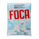 DETERGENTE EN POLVO FOCA BOLSA 250  GR.