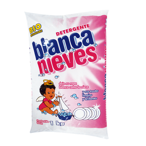 DETERGENTE EN POLVO BLANCA NIEVES 1  KG.