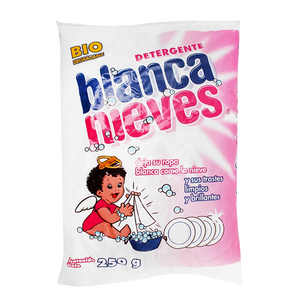 DETERGENTE EN POLVO  BLANCA NIEVES 250  GR.