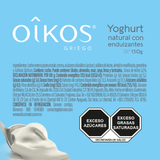 YOGHURT GRIEGO DANONE OIKOS NATURAL 150  GR.