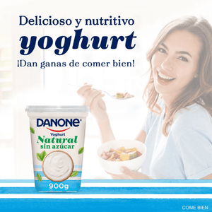 YOGHURT DANONE NATURAL SIN AZUCAR 900  GR.