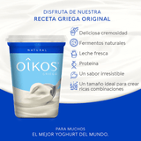 YOGHURT GRIEGO DANONE OIKOS NATURAL 900  GR.